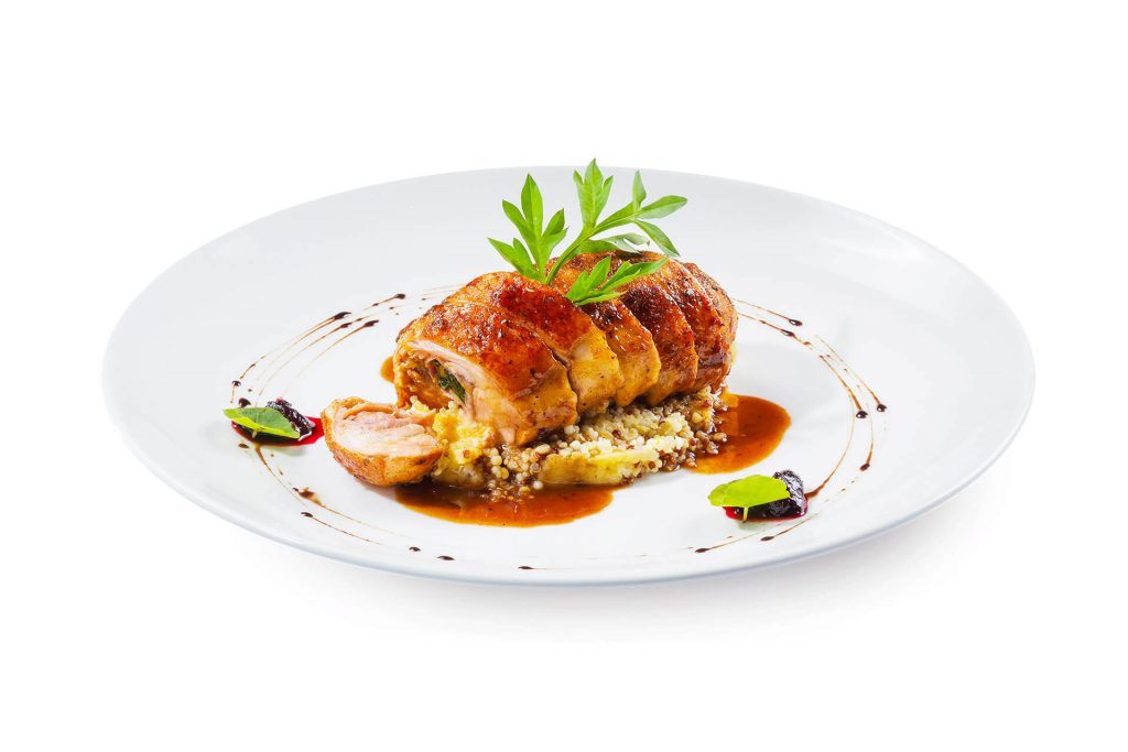 Chicken Ballotine Rock Salt Restaurant